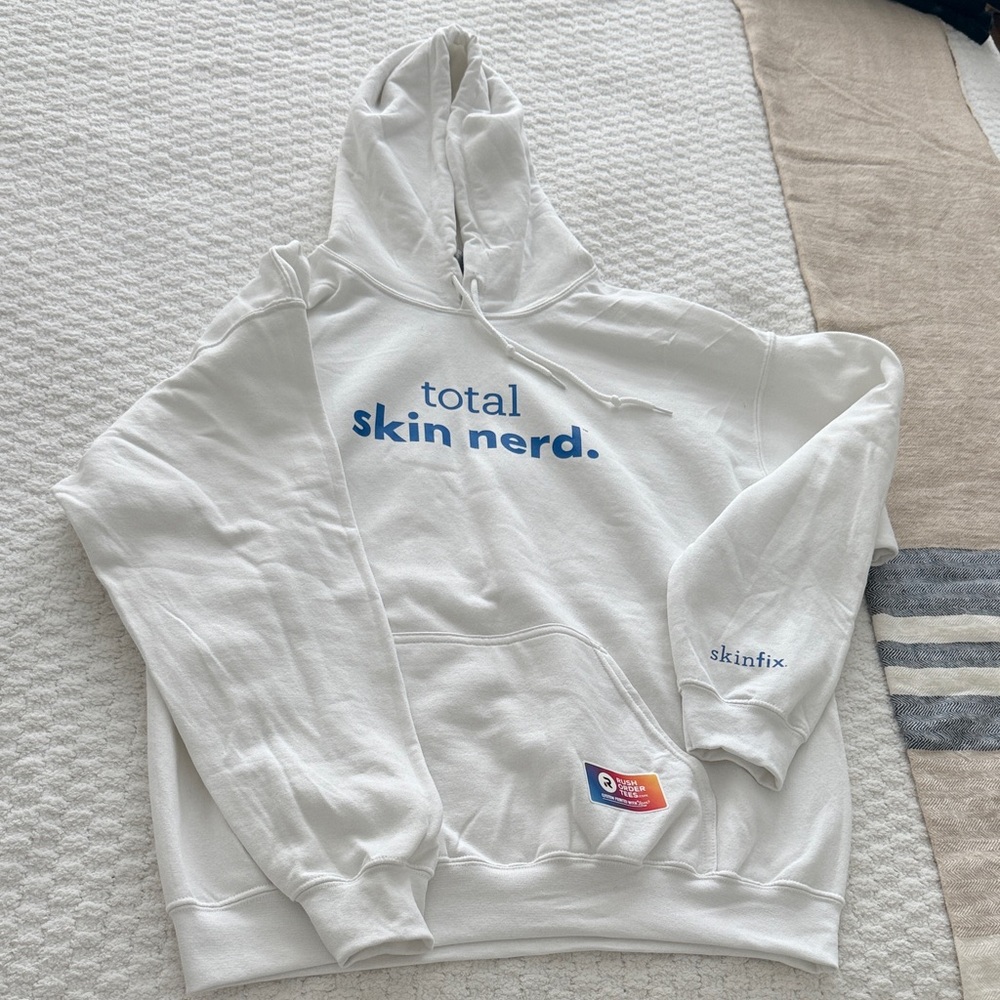 Skinfix Total Skin Nerd White Hoodie